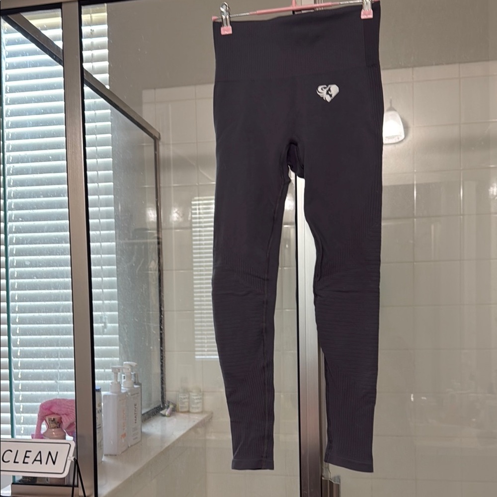 Bombshell Dark gray High-Waisted Leggings